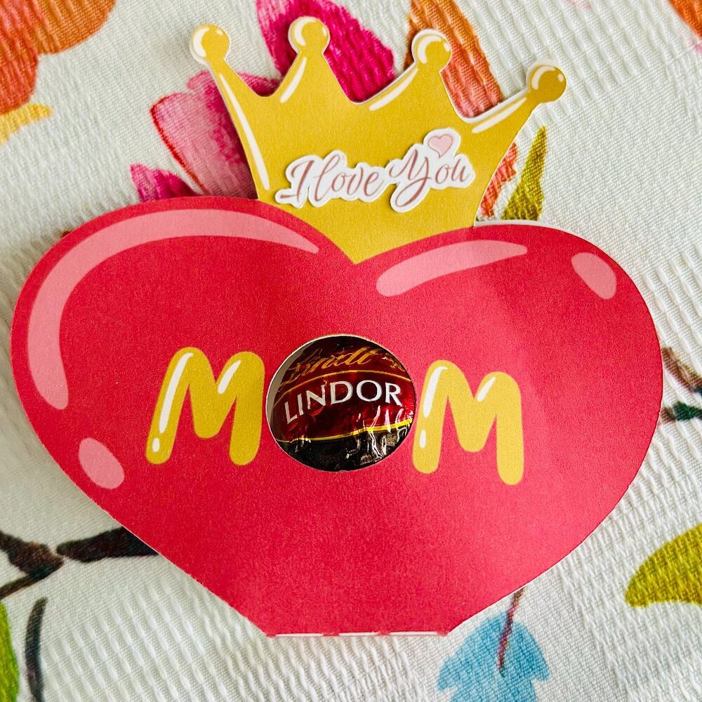 Happy Mother's Day Chocolate Candy Holder | I Love You, Mom | Party Favor | Gift